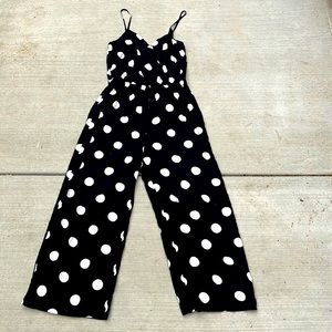 Black n White polka Dot Jumper